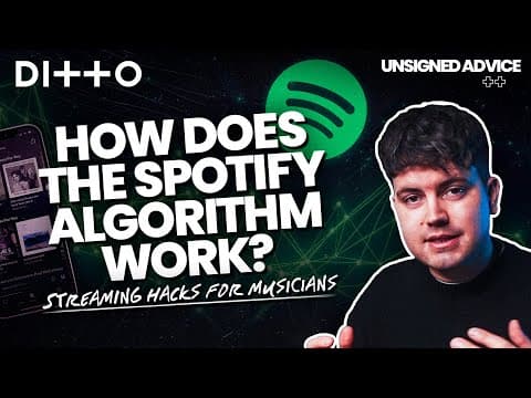How Does the Spotify Algorithm Work? | Ditto Music