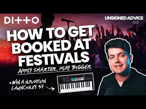 Apply to Play: How to Get Booked at Music Festivals | Ditto Music