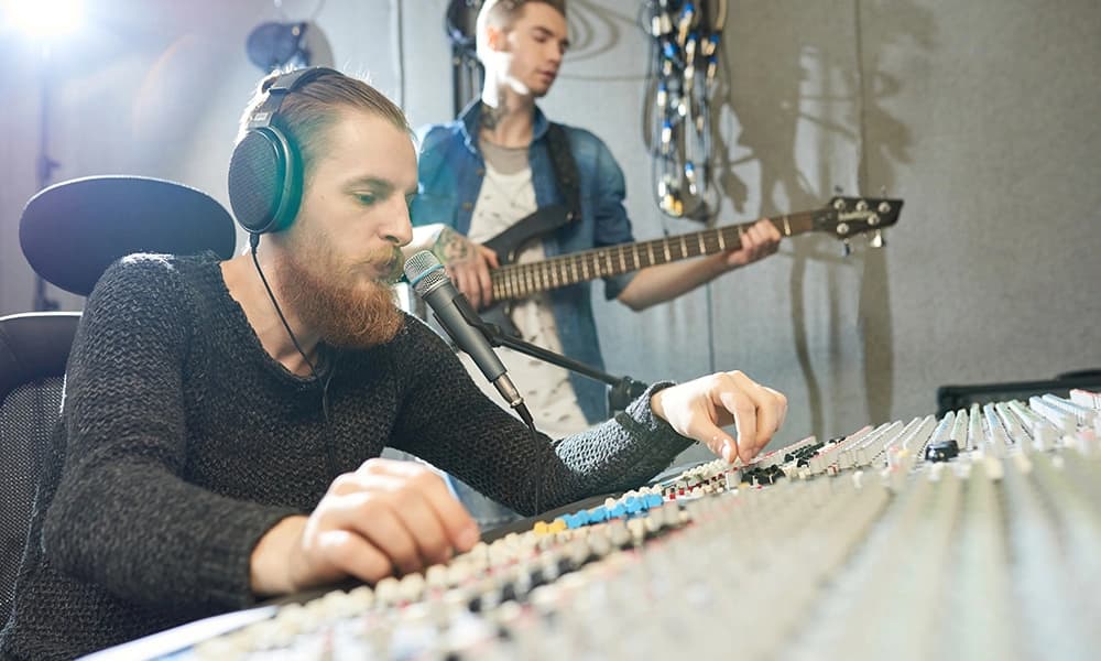 How to mix guitar music
