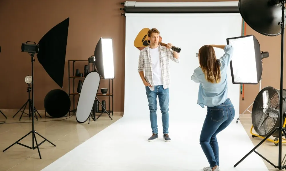 Cómo tomar una gran foto de una banda o una foto de prensa de un artista