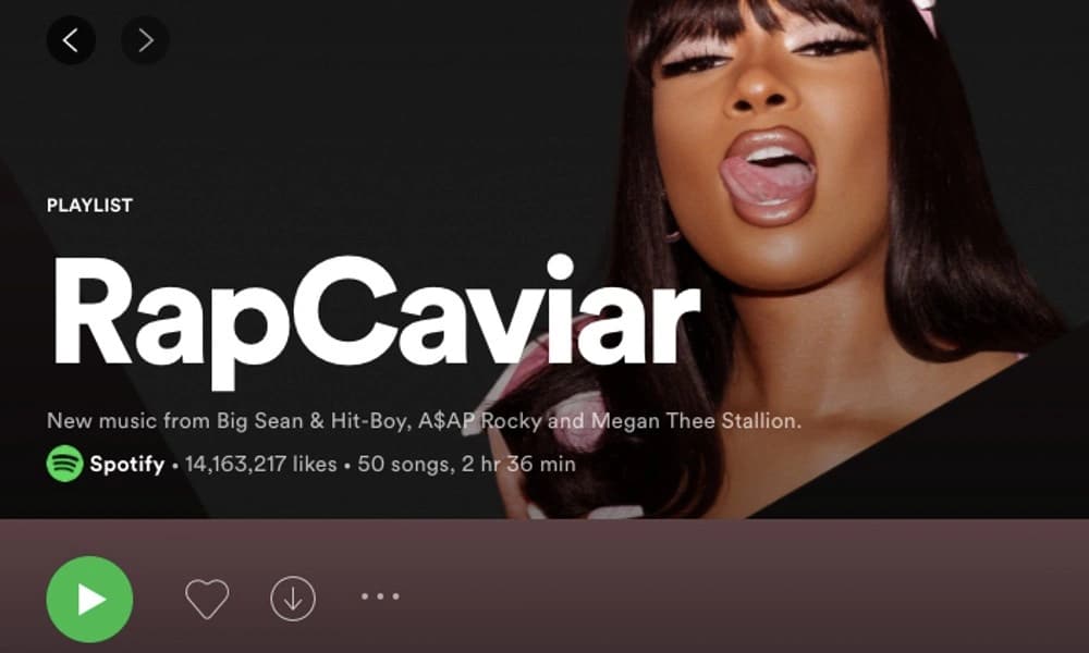 So kommst du zu RapCaviar: Die größte Playlist von Spotify