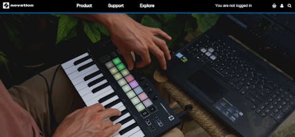 The beat midi keyboards and controllers - Novation Launchkey Mini Mk3