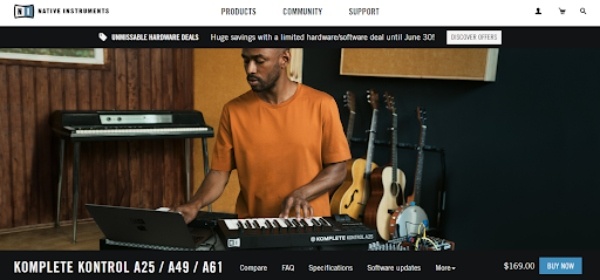 The best midi keyboards and controllers - Nektar Impact LX88