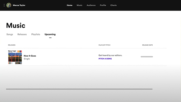 How to get your music on Spotify playlists - Pitch a song