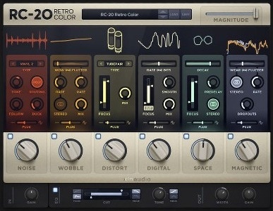 Best VST Plugins for Music Production - RC-20 Retro Color by XLN Audio