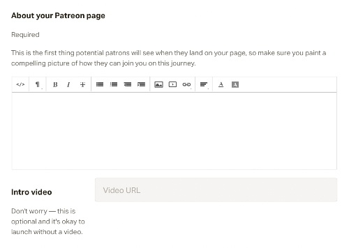 Wie man mit Patreon für Musiker mehr Geld verdient - Patreon-Kontoinformationen