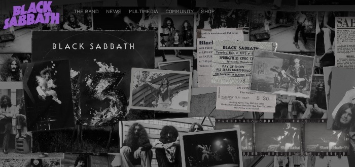 Wie man eine professionell aussehende Musik- Black Sabbath