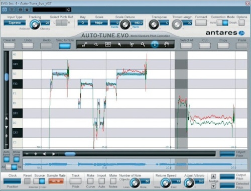 Antares Audio Technology's Auto-Tune Evo