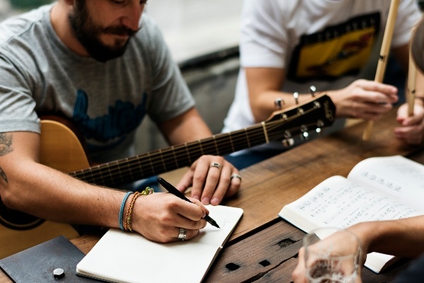 How to start a band and get booked - Write your own material