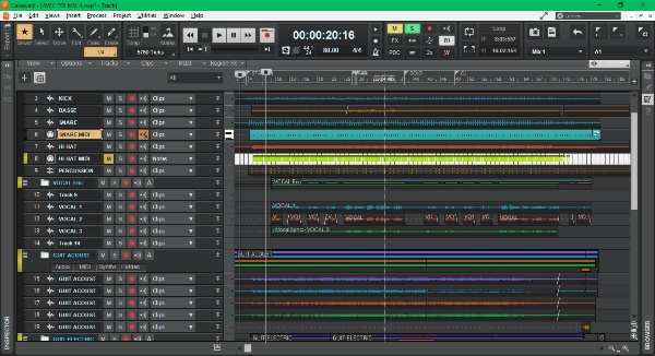 Best free DAWs - Cakewalk by BandLab