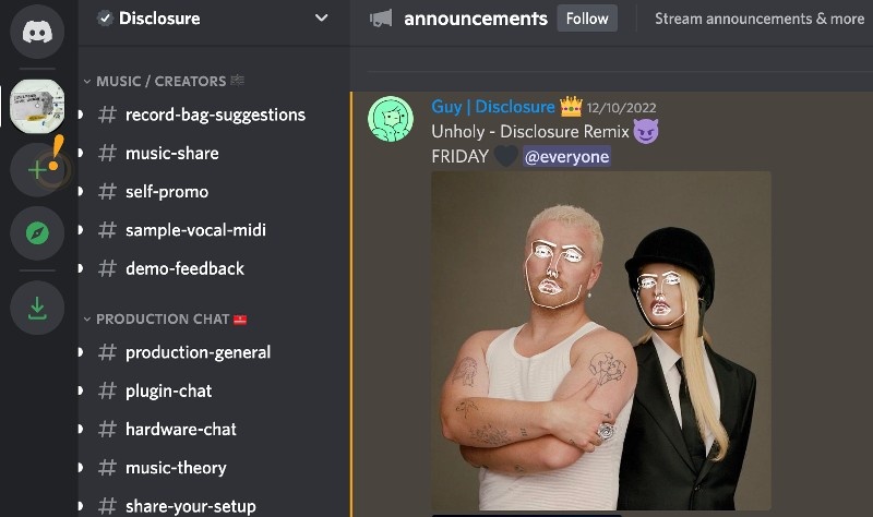 An Introduction to Discord for Musicians - Disclosure's Discord community