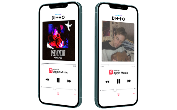 Share your Music with a Ditto filter! - Ditto Apple Music Frame Filter
