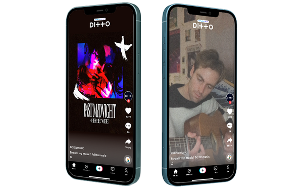 Share your Music with a Ditto filter! - Ditto TikTok Frame Filter