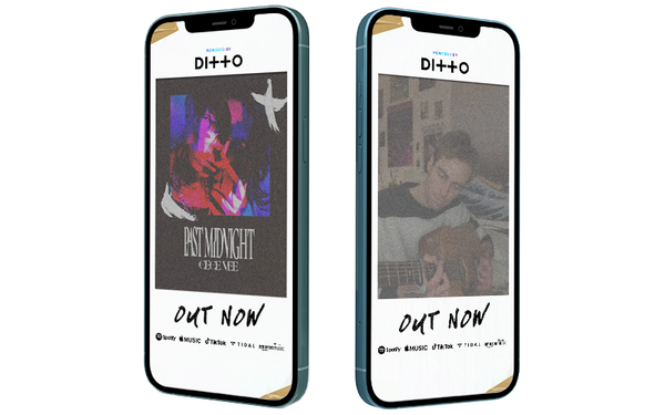 Share your Music with a Ditto filter! - Ditto Polaroid Frame Filter