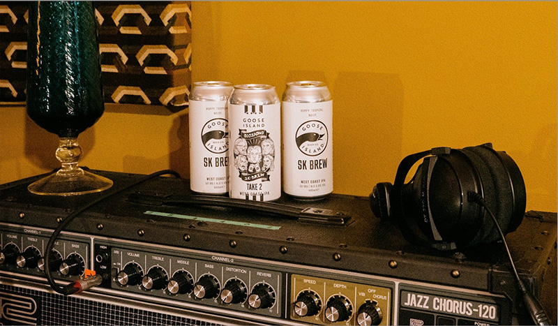 How to Get Sponsored in 2025: A Musician's Guide - Blossoms x Goose Island sponsorship deal