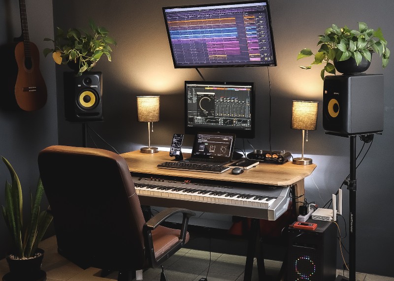 Un guide du débutant pour le mixage et le mastering de la musique - Création d'un studio de musique