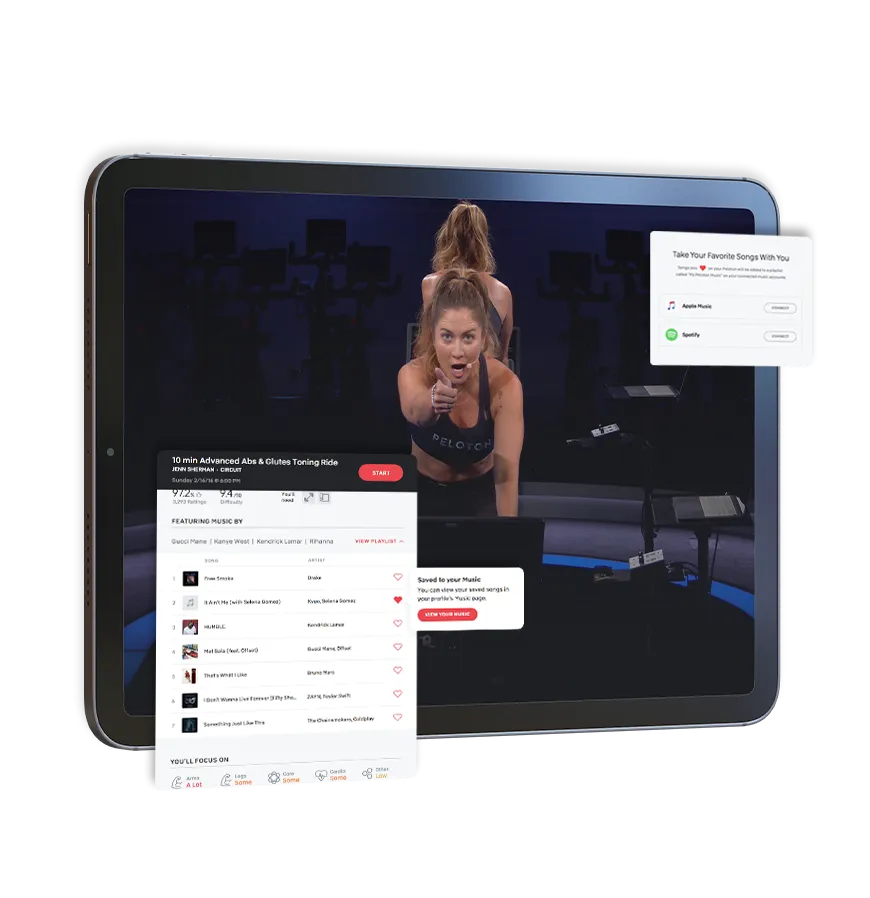 Como colocar suas músicas no Peloton