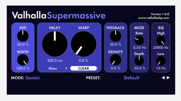 Reverb vs. Delay erklärt: Was ist der Unterschied? - Valhalla Supermassive