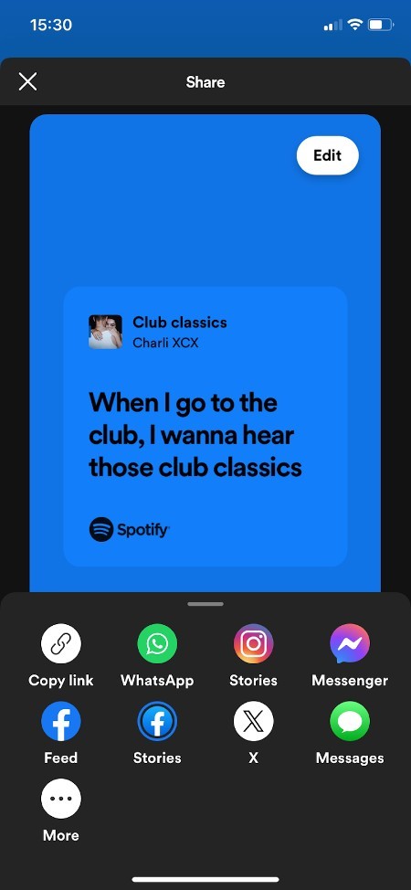 How to Get Lyrics on Spotify, Apple Music & More - Charli XCX Club classics lyrics