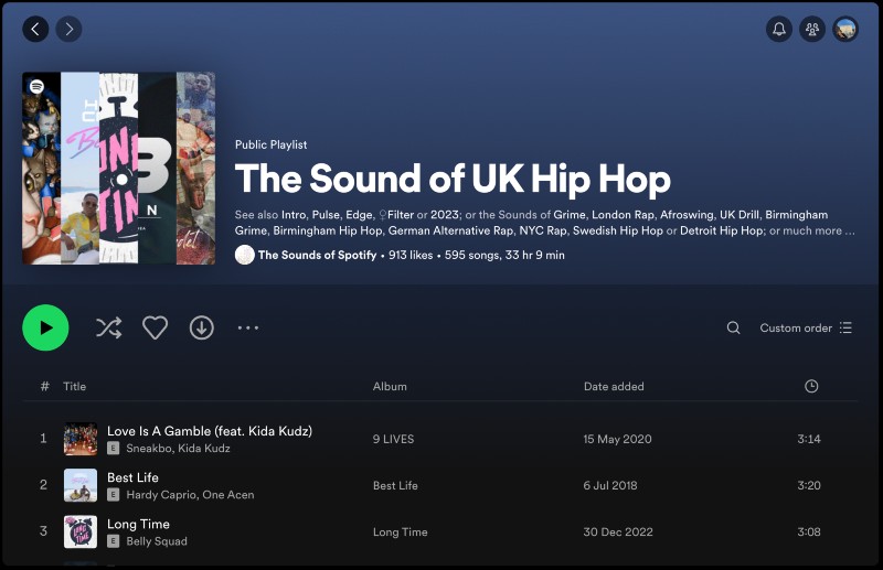 So kommst du zu RapCaviar: Die größte Playlist von Spotify