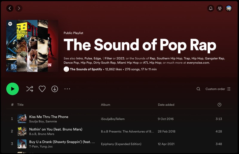 So kommst du zu RapCaviar: Die größte Playlist von Spotify
