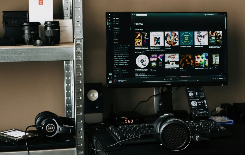 Spotify Countdown Pages: How to Hype Up Your Releases - Spotify homepage on desktop