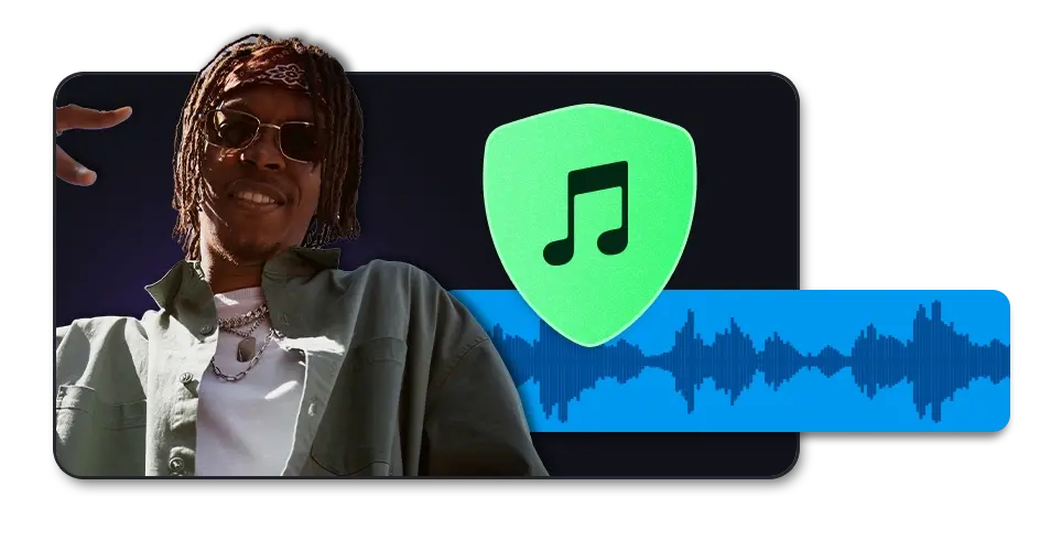 Only real artists, only licensed music
