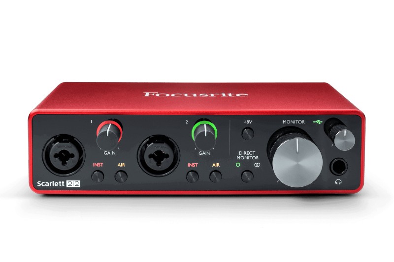 How to Set Up a Home Recording Studio on a Budget - Scarlett 2i2