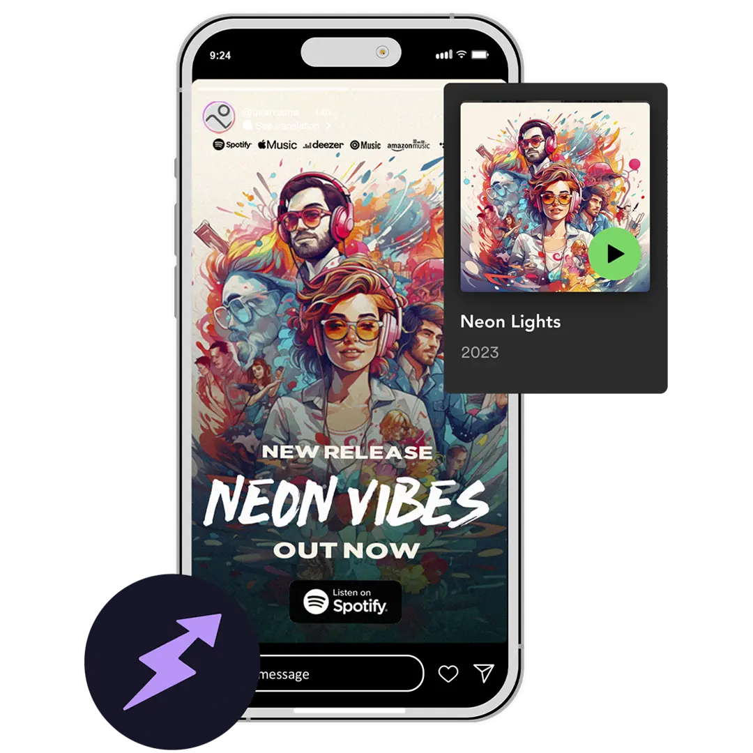 Promo and release-day artwork
